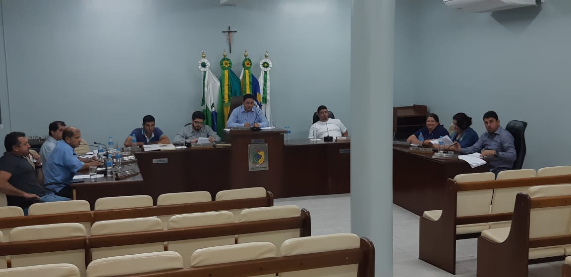 A Câmara Municipal realizou a primeira reunião Ordinária.