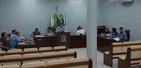 A Câmara Municipal realizou a primeira reunião Ordinária.